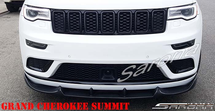 Custom Jeep Grand Cherokee  SUV/SAV/Crossover Front Lip/Splitter (2016 - 2021) - $650.00 (Part #JP-011-FA)